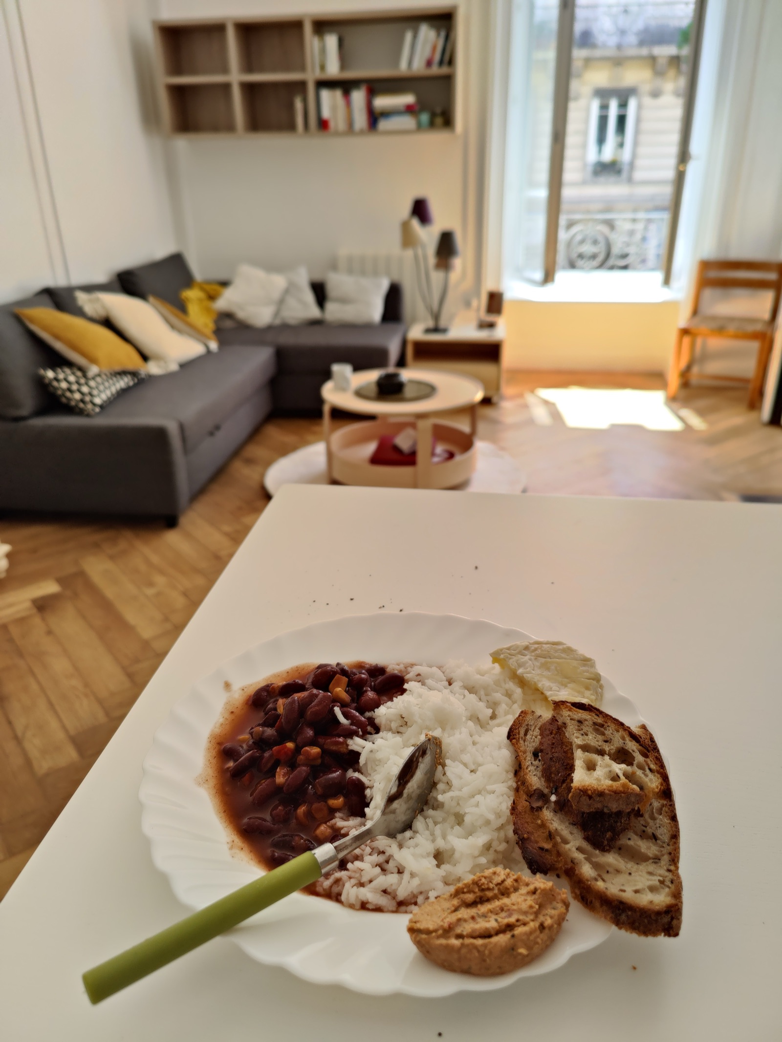 A quiet French apartment interior